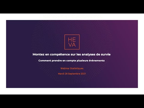 Webinar #3 : Monter en compétence sur les analyses de survie